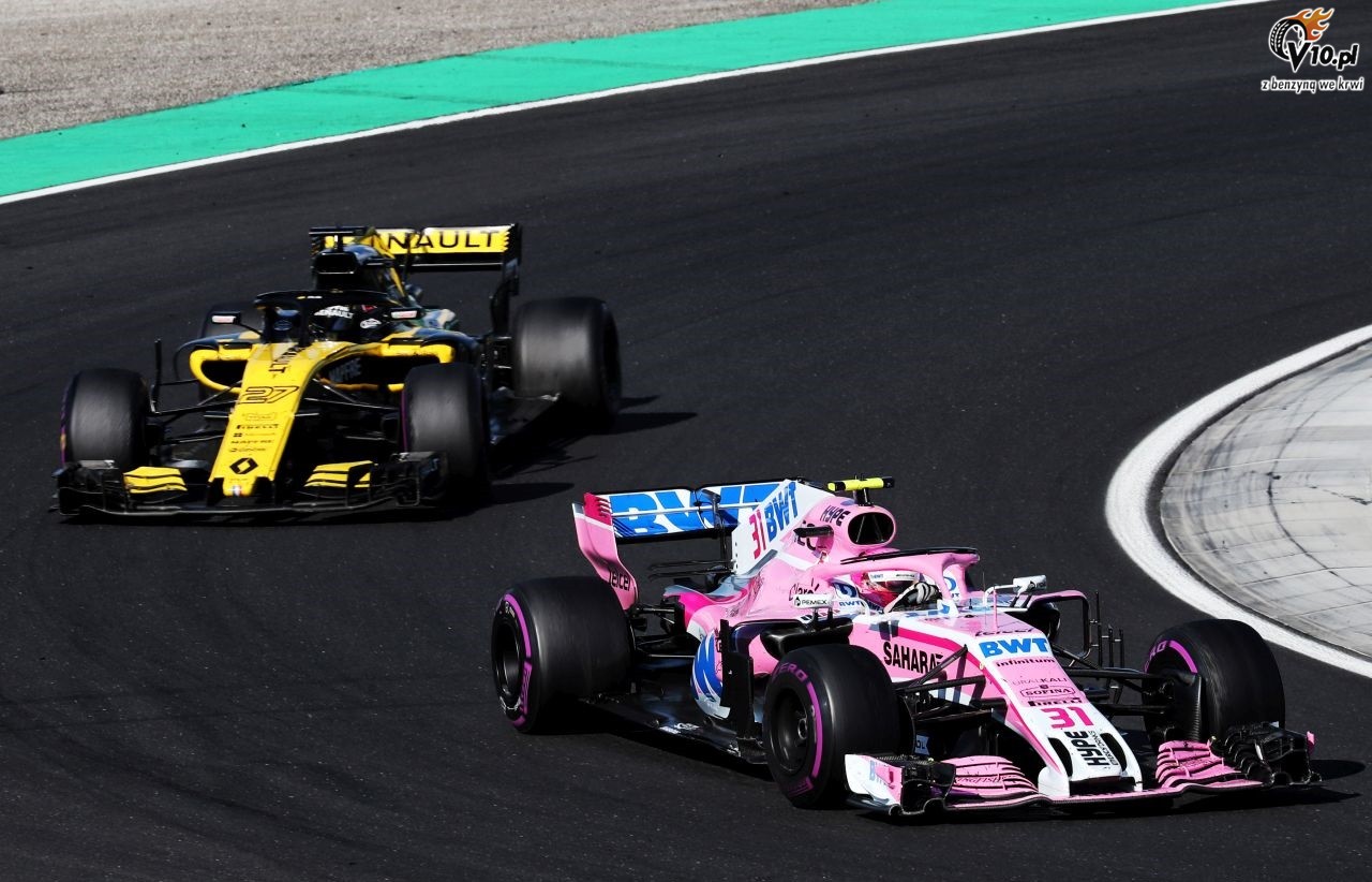 Zmiany w aerodynamice bolidw F1 na sezon 2019 ogranicz o 1/3 utrat docisku podczas jazdy za rywalem?