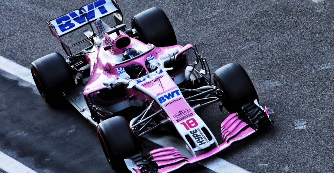 Bolid Racing Point w różowo-niebieskich barwach?