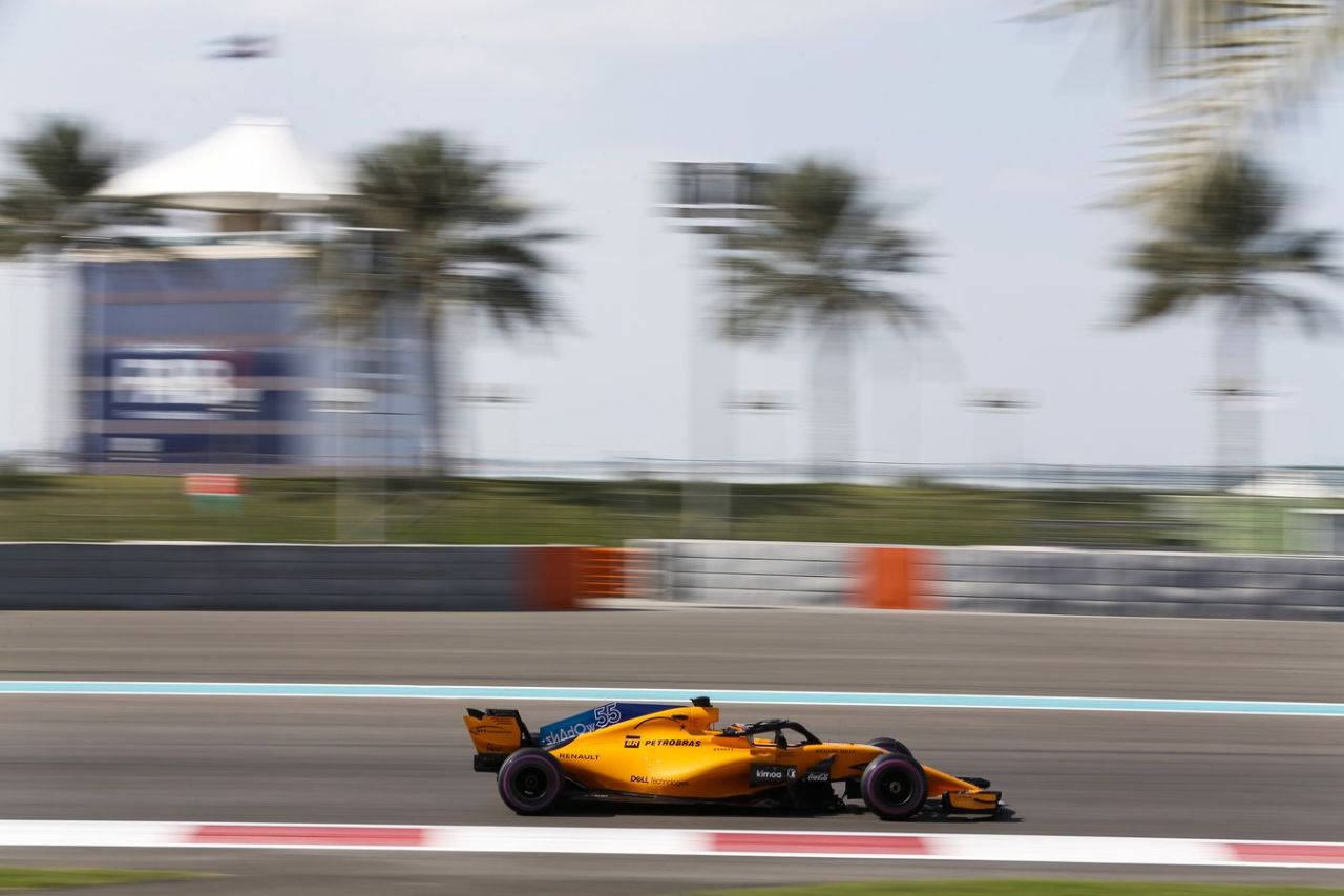 Testy F1 po GP Abu Zabi 2018