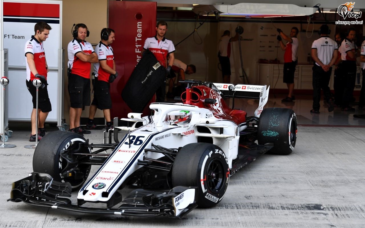 Testy F1 po GP Abu Zabi 2018