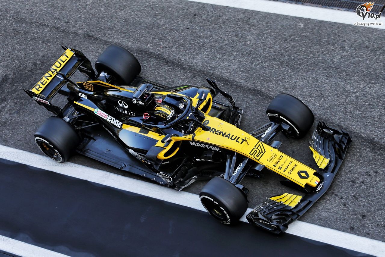 Testy F1 po GP Abu Zabi 2018