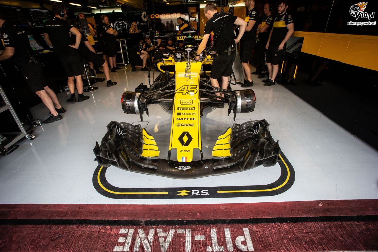 Testy F1 po GP Abu Zabi 2018