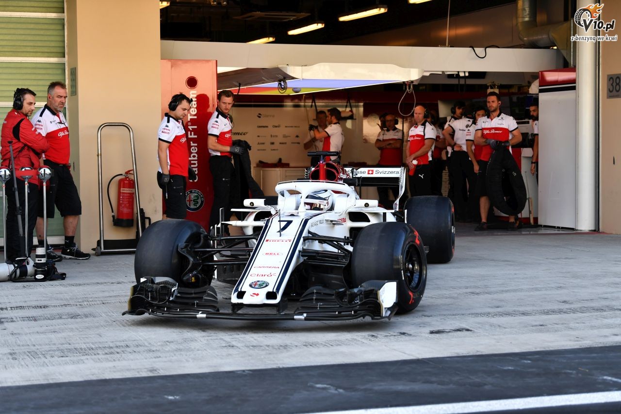 Testy F1 po GP Abu Zabi 2018