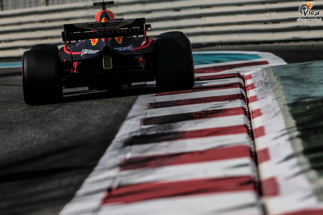 Testy F1 po GP Abu Zabi 2018