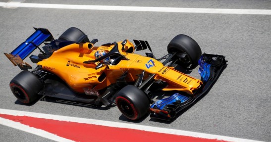 Testy F1 po GP Hiszpanii 2018