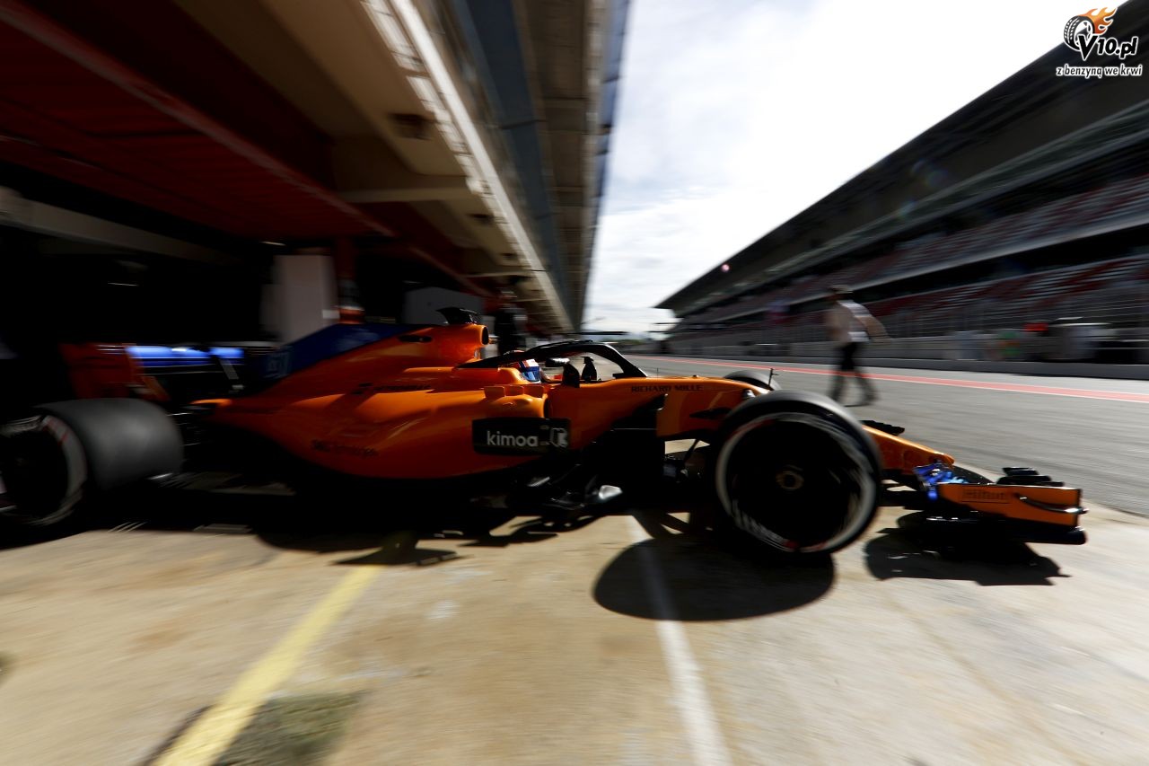 Testy F1 po GP Hiszpanii 2018