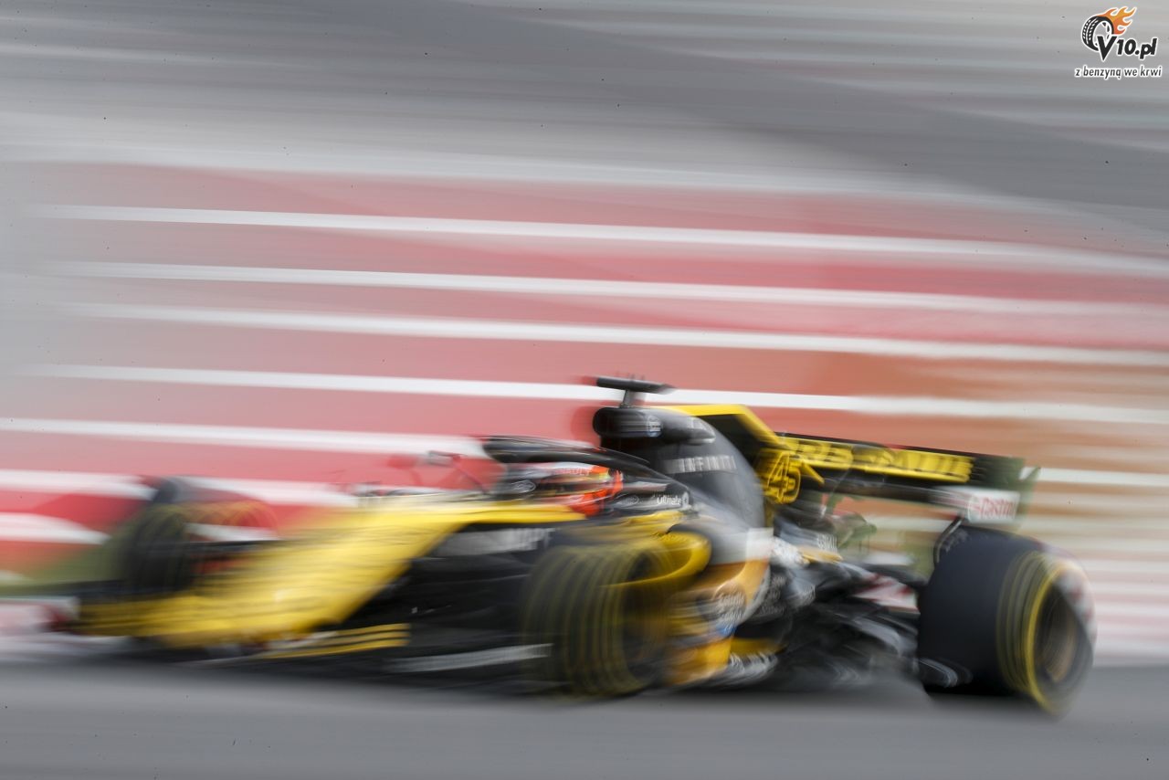 Testy F1 po GP Hiszpanii 2018
