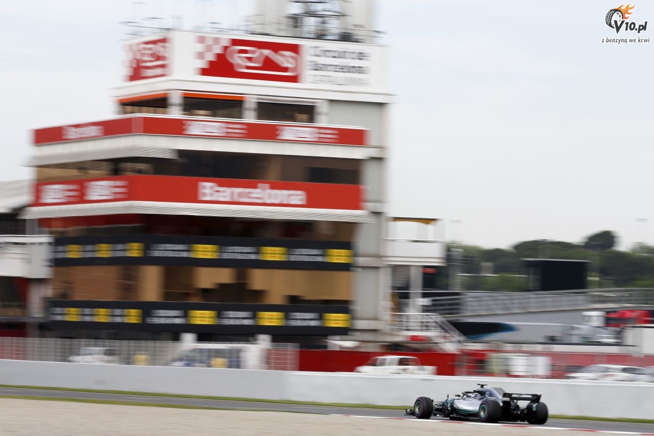Testy F1 po GP Hiszpanii 2018