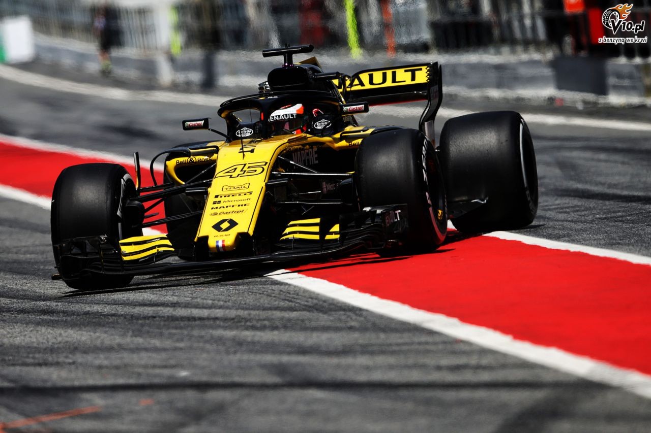 Testy F1 po GP Hiszpanii 2018