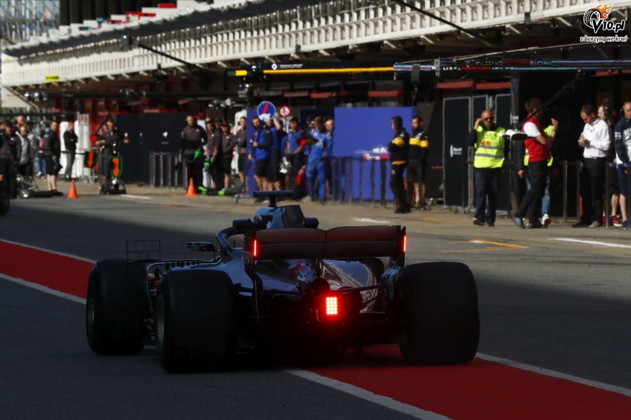 Testy F1 po GP Hiszpanii 2018