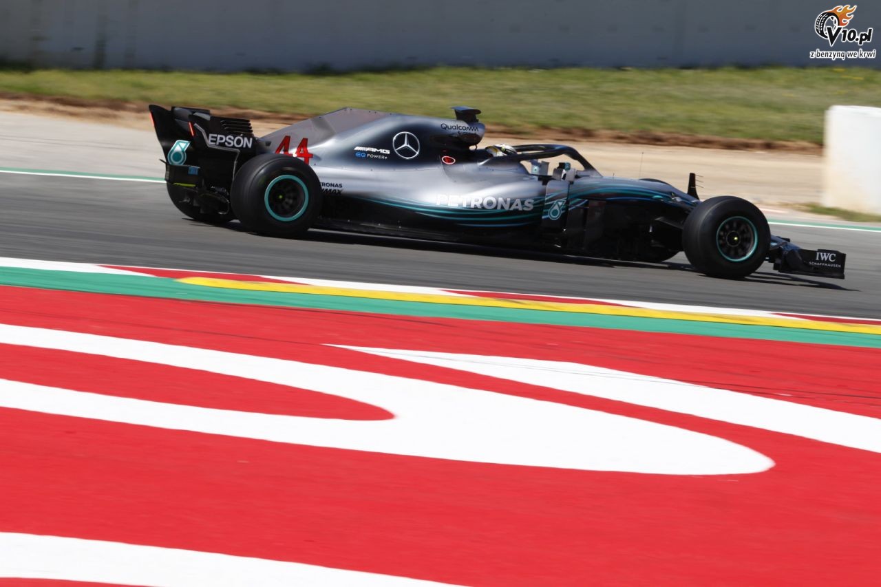 Testy F1 po GP Hiszpanii 2018