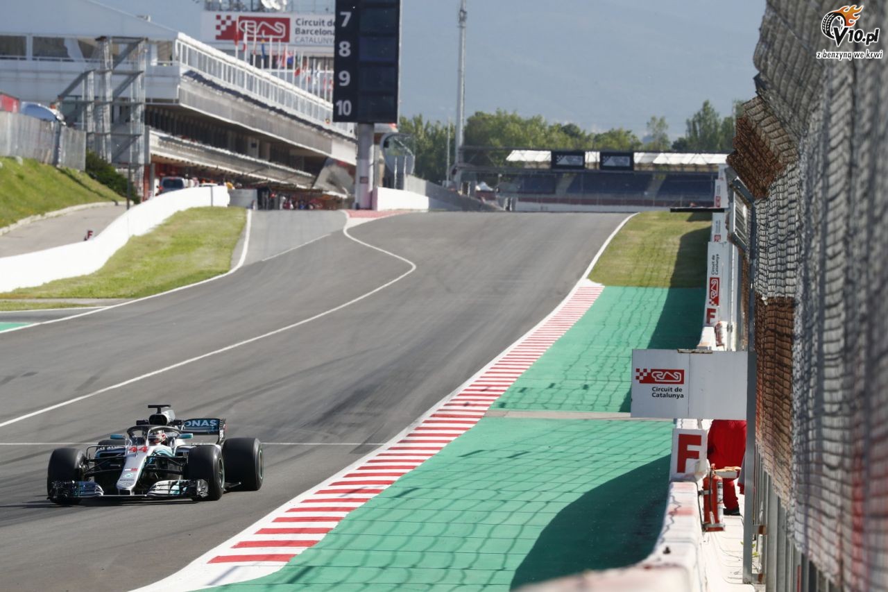 Testy F1 po GP Hiszpanii 2018