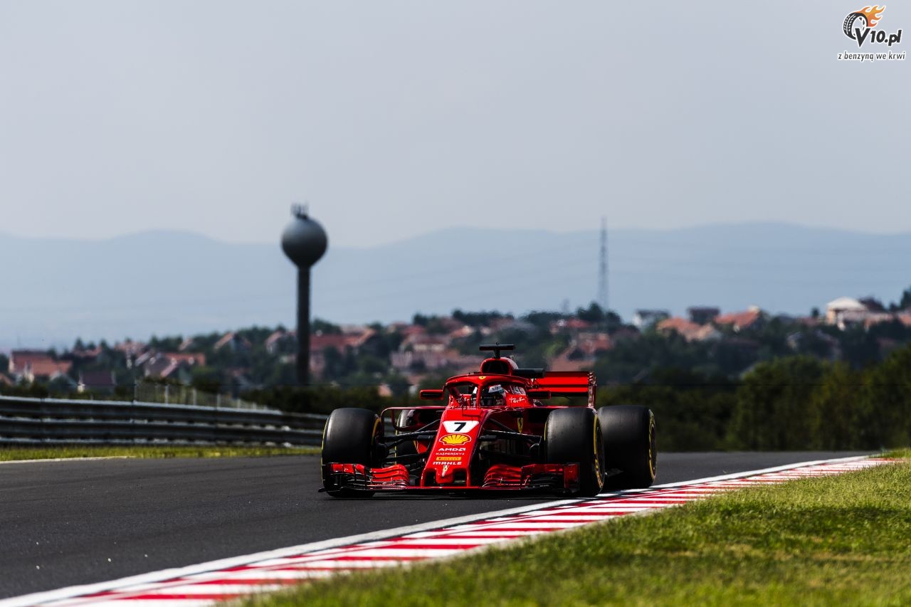 Testy F1 po GP Wgier 2018
