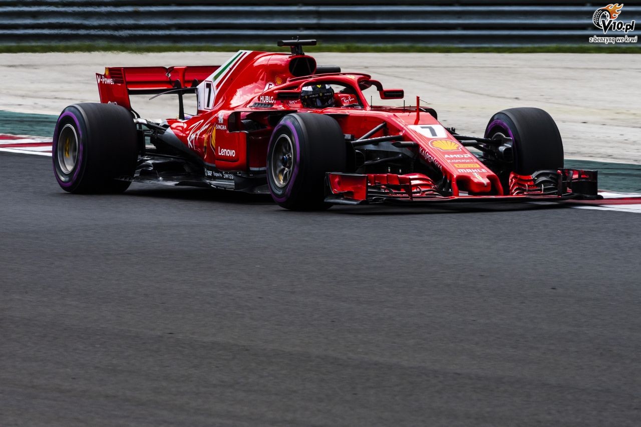 Testy F1 po GP Wgier 2018