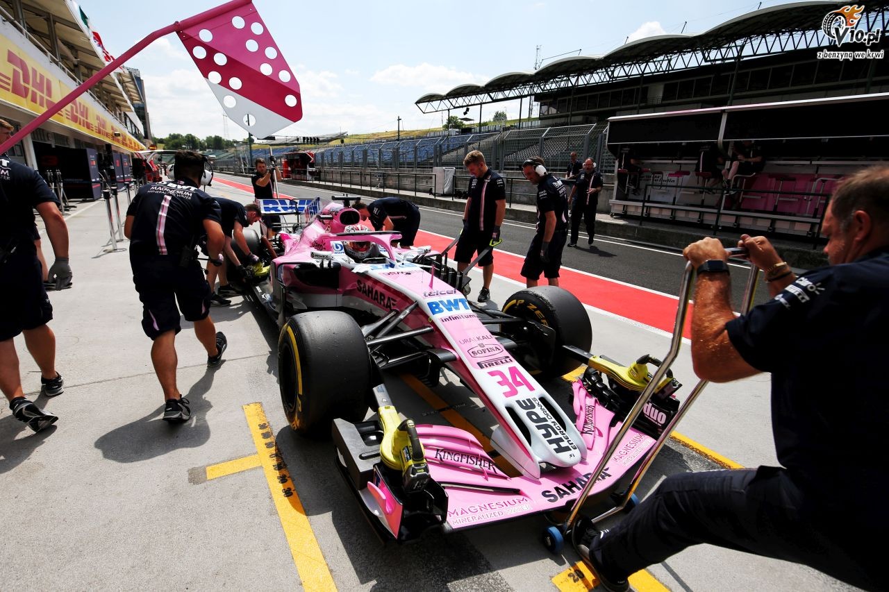 Testy F1 po GP Wgier 2018