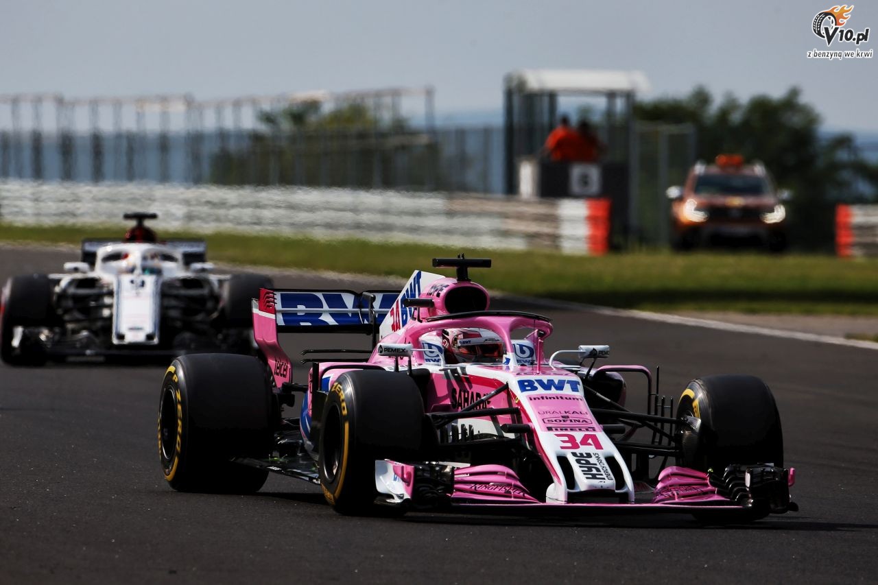 Testy F1 po GP Wgier 2018