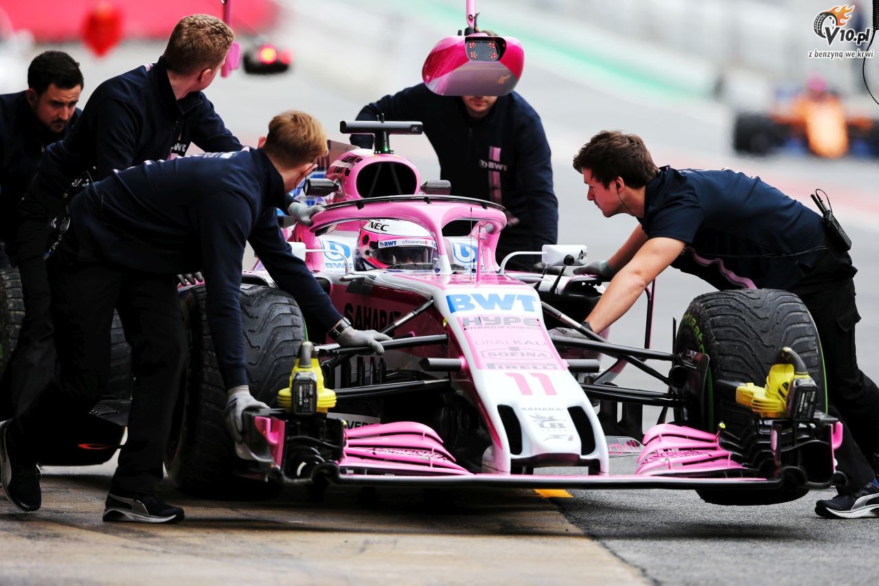 Pierwsze testy F1 przed sezonem 2018