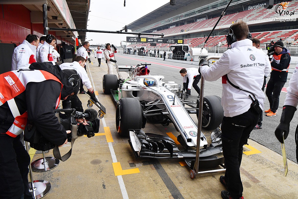 Pierwsze testy F1 przed sezonem 2018