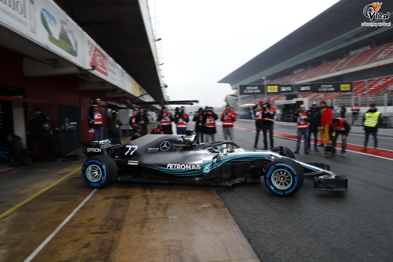 Pierwsze testy F1 przed sezonem 2018