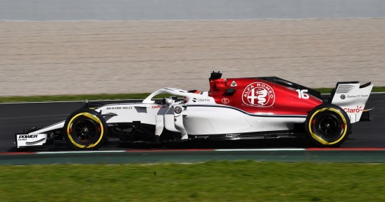 Leclerc zły na siebie za 'głupi' wypadek podczas ostatniego dnia zimowych testów F1