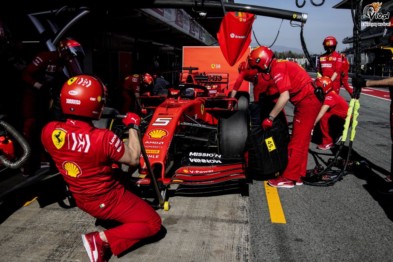 Ferrari zaprezentowao zmienione oklejenie bolidu F1