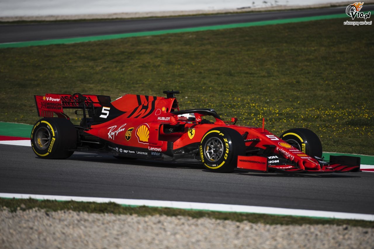 Ferrari zaprezentowao zmienione oklejenie bolidu F1