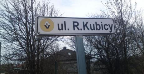 Ulica Roberta Kubicy? Takie rzeczy tylko w Wielkopolsce