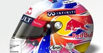 Webber zaoy na GP Singapuru kask zaprojektowany przez fana