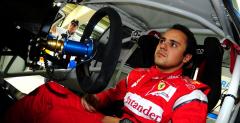 Massa niedocigniony za sterami Fiata na torze Interlagos