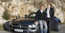 Wideo: Mika Hakkinen i Nico Rosberg - wsplna przejadka Mercedesem SLS po Monte Carlo