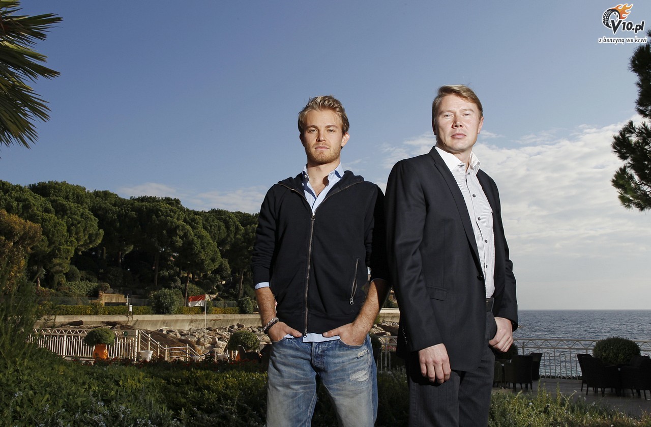 Wideo: Mika Hakkinen i Nico Rosberg - wsplna przejadka Mercedesem SLS po Monte Carlo