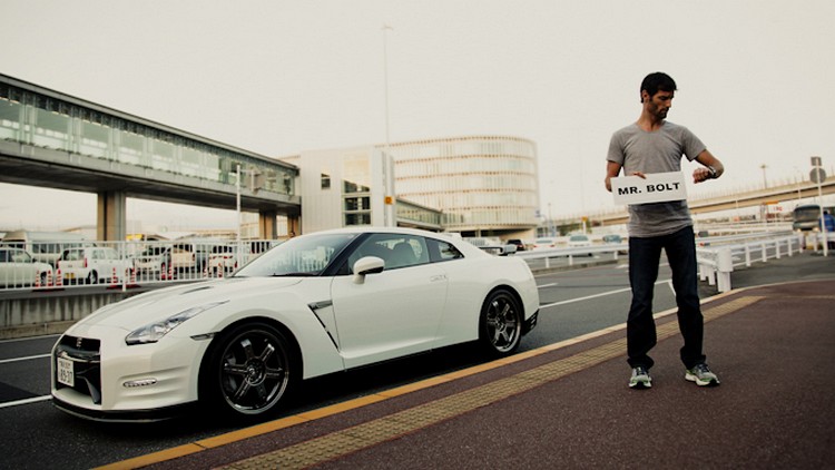 Wideo: Webber podwozi Usaina Bolta Nissanem GT-R