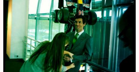 Mark Webber w... Playboyu