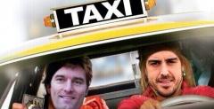 Zdjcie dnia: Webber i Alonso w TAXI