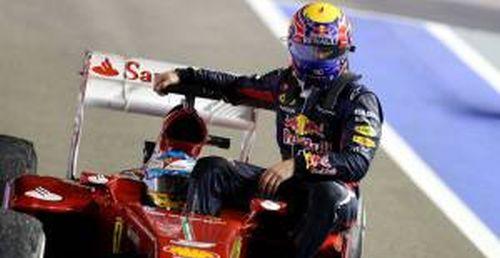 Webber ukarany za podwzk od Alonso. Straci 10 pl na starcie GP Korei