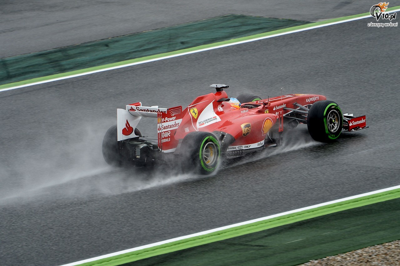 Alonso nie ekscytuje si mocnym tempem Ferrari na treningach