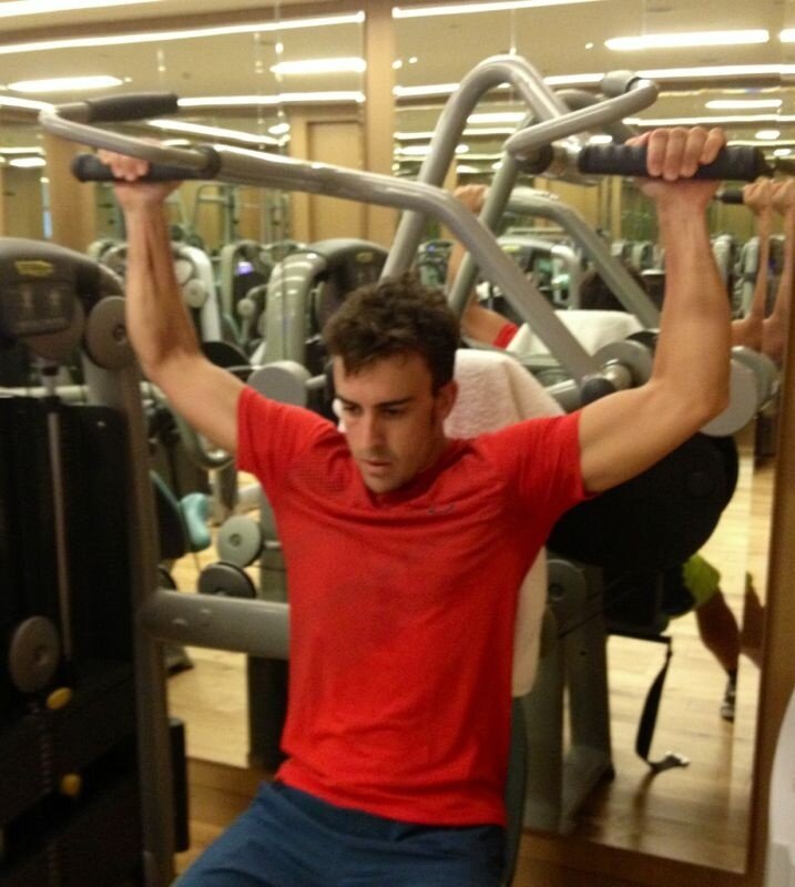 Alonso chwali si� treningiem