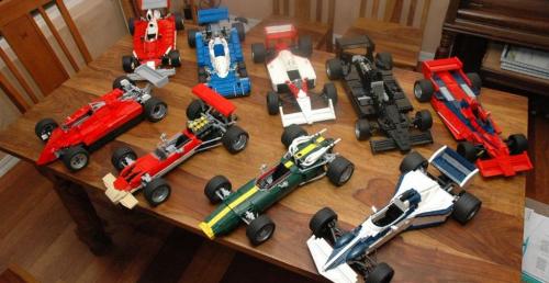 Historyczne bolidy F1 w wersji LEGO - zobacz!