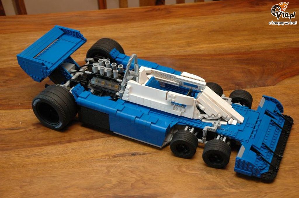 Historyczne bolidy F1 w wersji LEGO - zobacz!