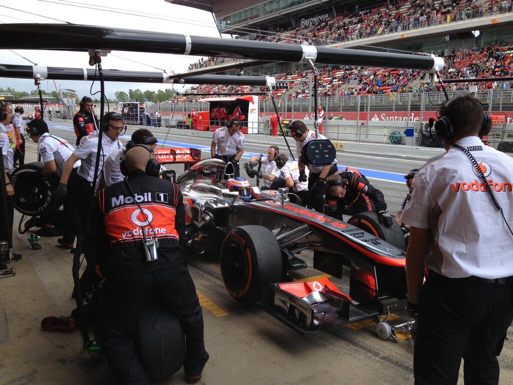 Button: McLaren wci cholernie w tyle
