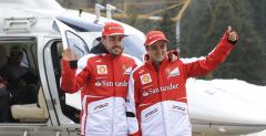 Ferrari zainaugurowao imprez Wrooom. Alonso i Massa ju w Dolomitach