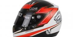 Raikkonen pokaza nowy kask na sezon 2013