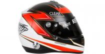 Raikkonen pokaza nowy kask na sezon 2013