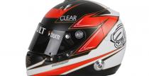 Raikkonen pokaza nowy kask na sezon 2013