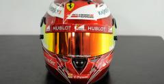 Kask Massy na poegnalny wystp w Ferrari