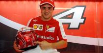 Kask Massy na poegnalny wystp w Ferrari