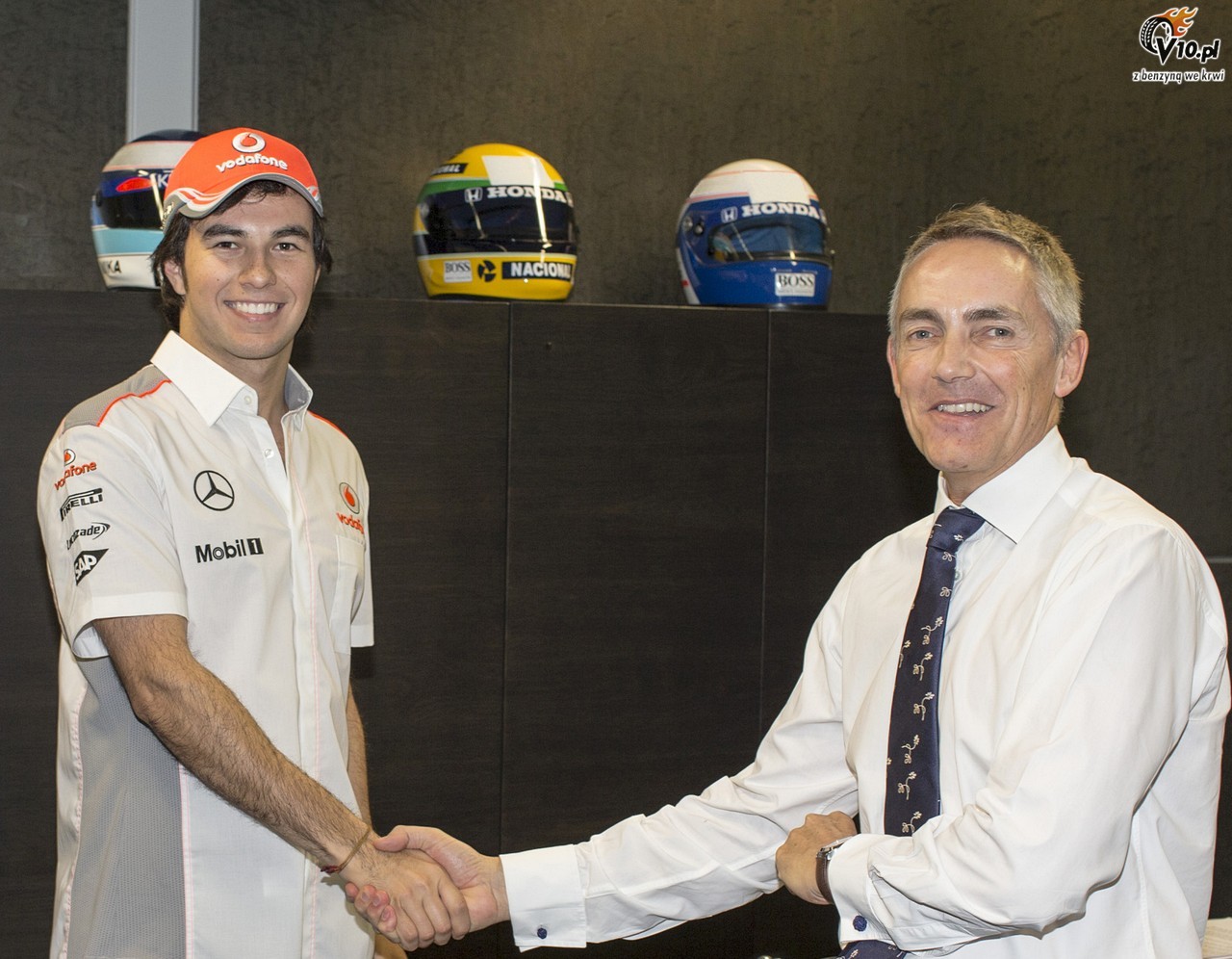 Whitmarsh obiecuje rwny status Pereza i Buttona w McLarenie