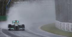 GP Australii - kwalifikacje: Q2 i Q3 przeoone na niedziel. Formu 1 pokona deszcz