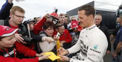 Schumacher przejecha si po Nurburgring Nordschleife bolidem Mercedesa. (video)