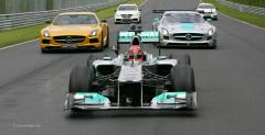 Schumacher przejecha si po Nurburgring Nordschleife bolidem Mercedesa. (video)
